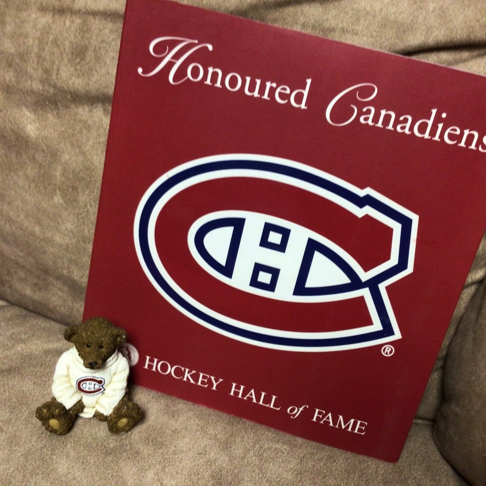 NHL MONTREAL CANADIENS bear n book combo